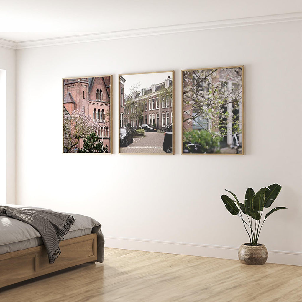 Set of 3 Travel Prints - Utrecht in the Spring - Digital Download