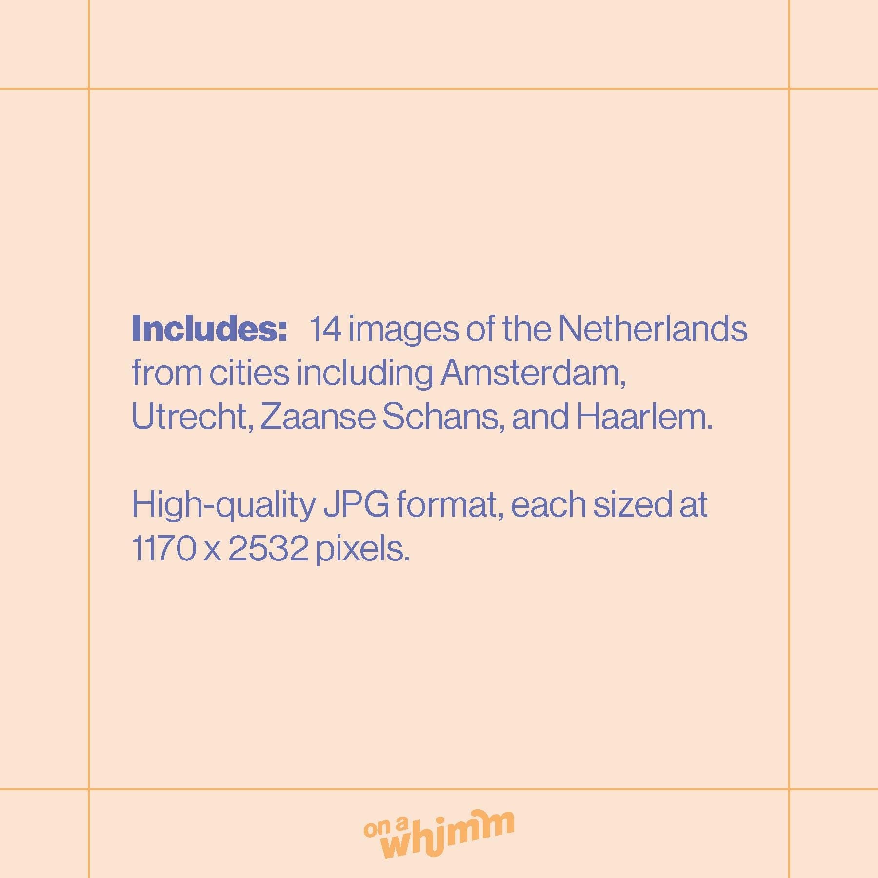 Phone Screensavers - Netherlands Bundle Pack - Digital Download