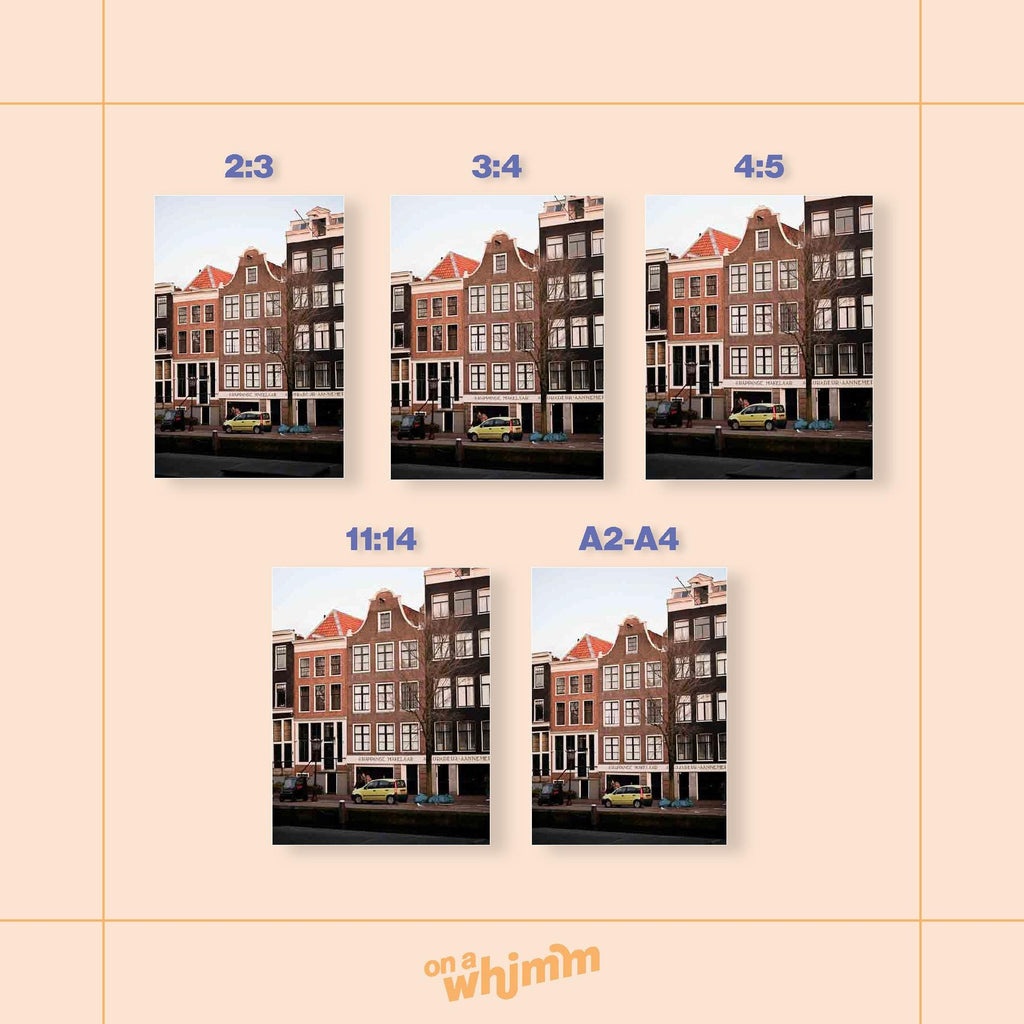Buildings in Amsterdam, Digital Download