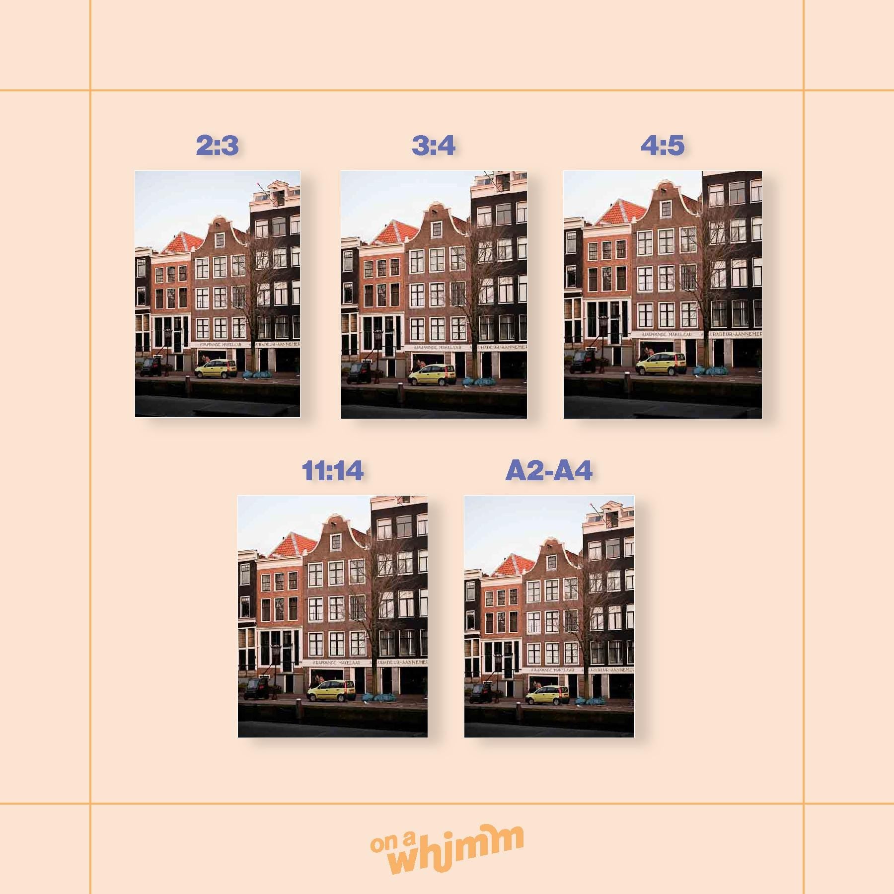 Buildings in Amsterdam, Digital Download