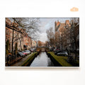 Canal at Sunset in Amsterdam, Digital Download