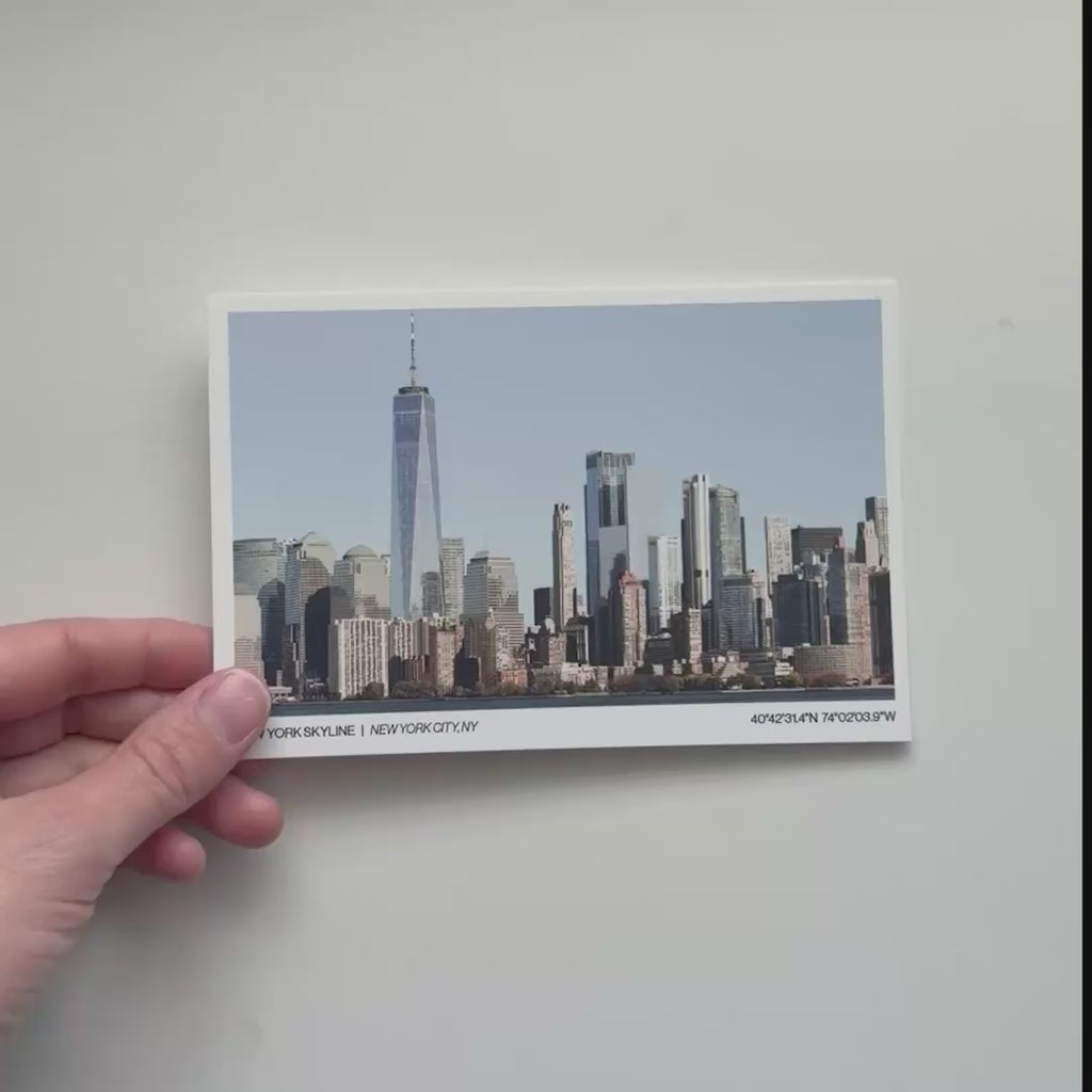 New York Skyline | New York City - Post Card