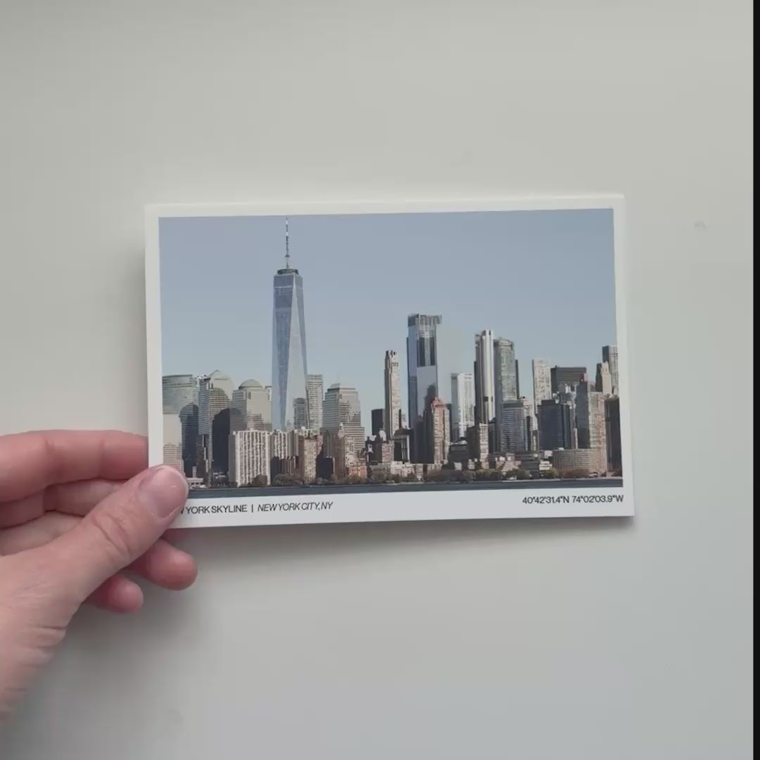 New York Skyline | New York City - Post Card