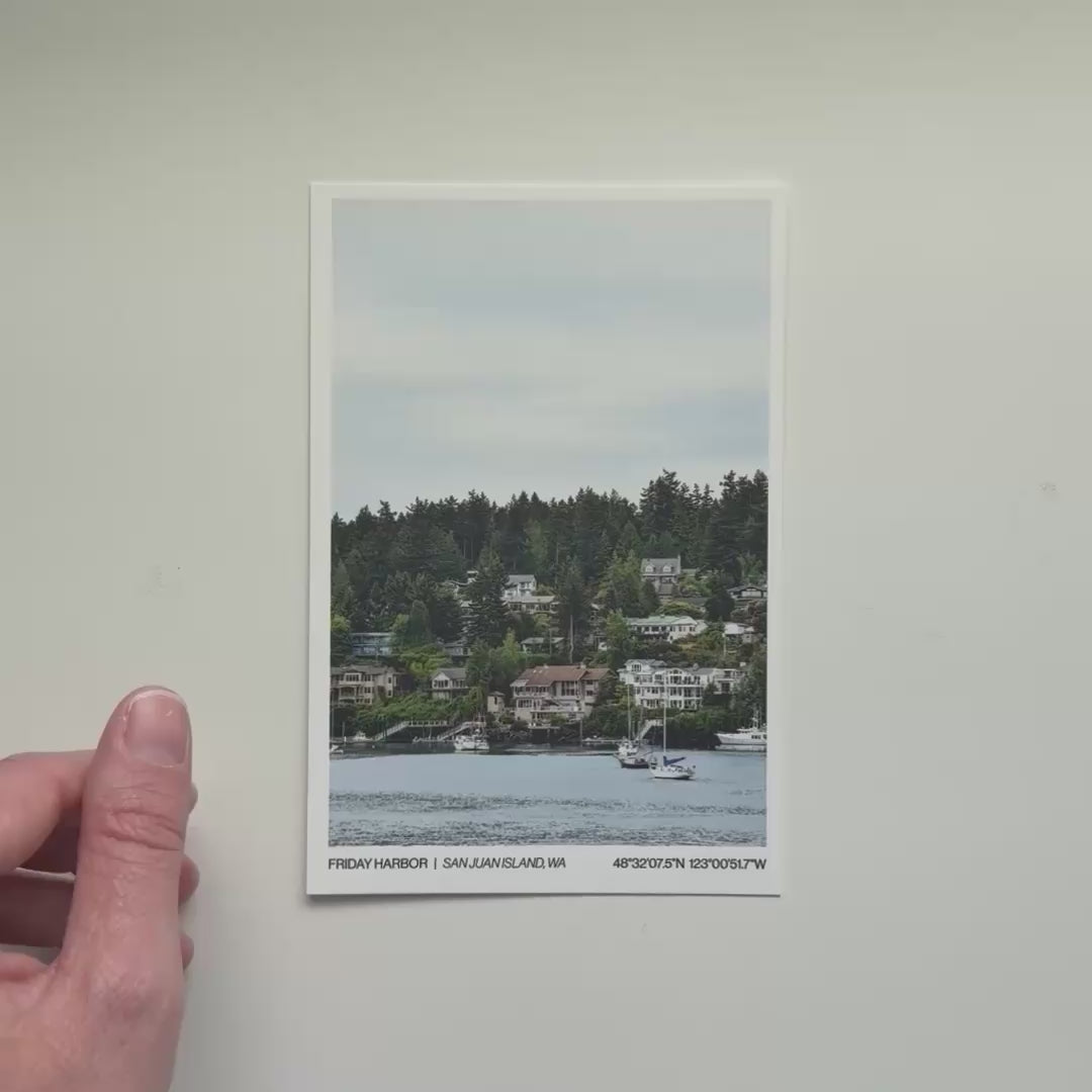 Friday Habor | San Juan Island, WA - Post Card